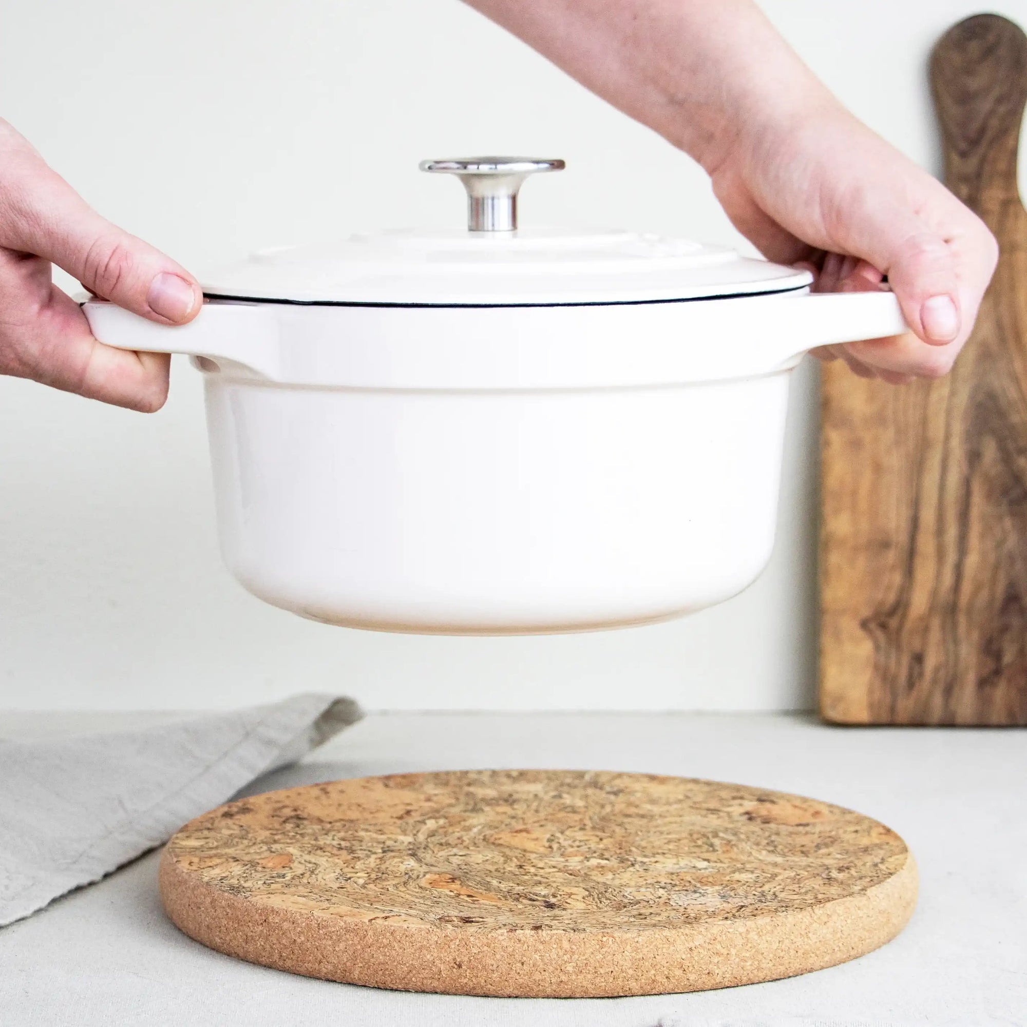 Natural Cork Trivets | S/3 Medium