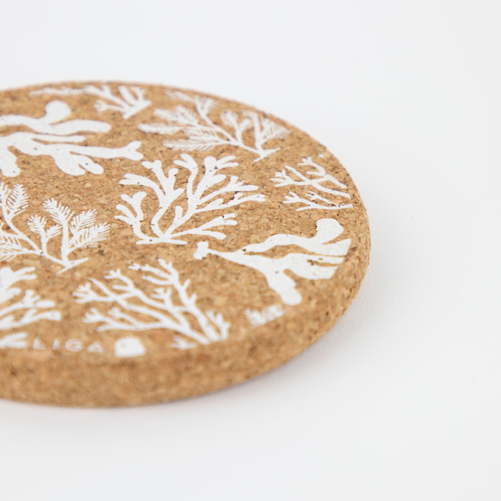 Cork Coasters | Seaweed 2