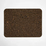 Smoked Cork Placemats | Rectangle Set of 4