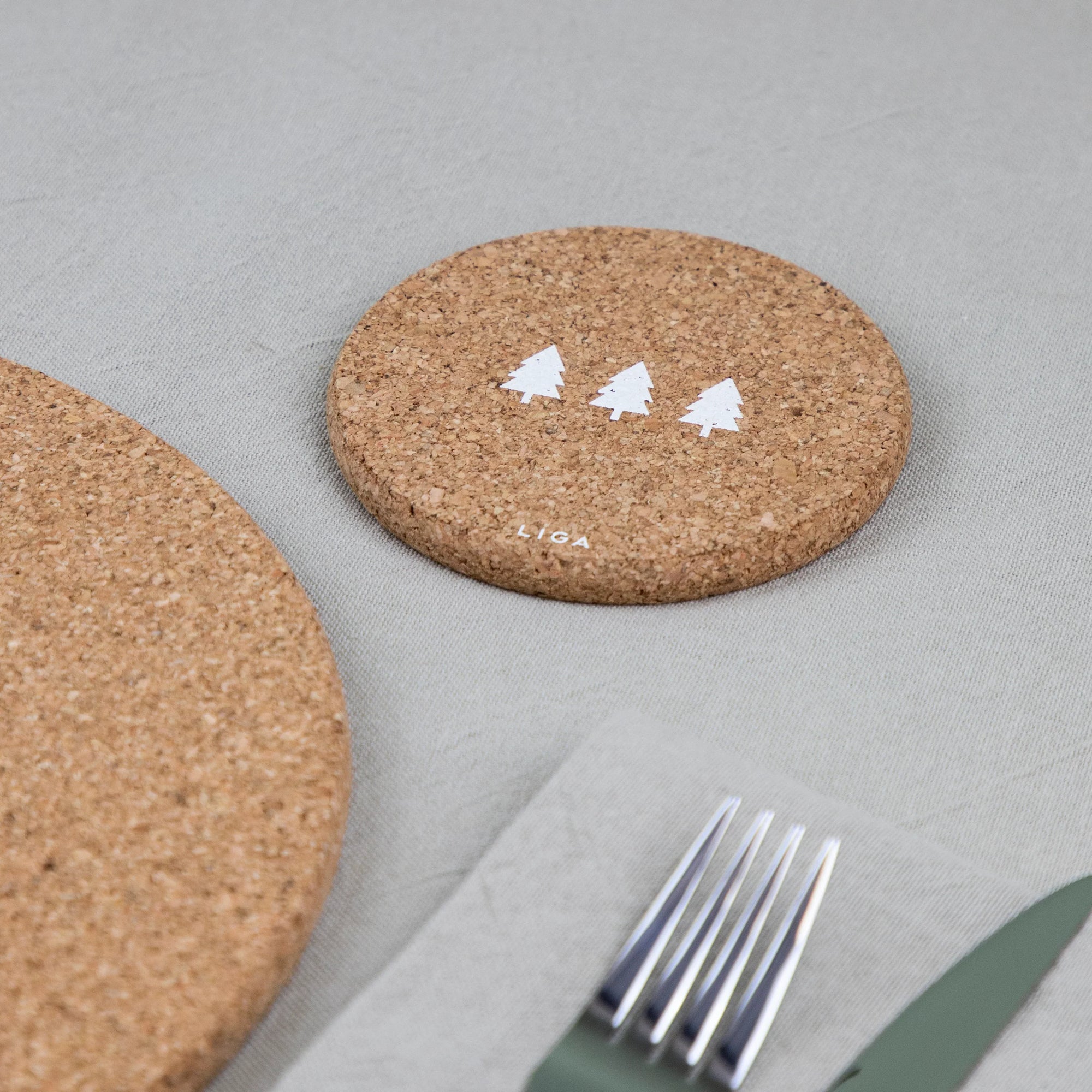 Cork Coasters | mini Trees