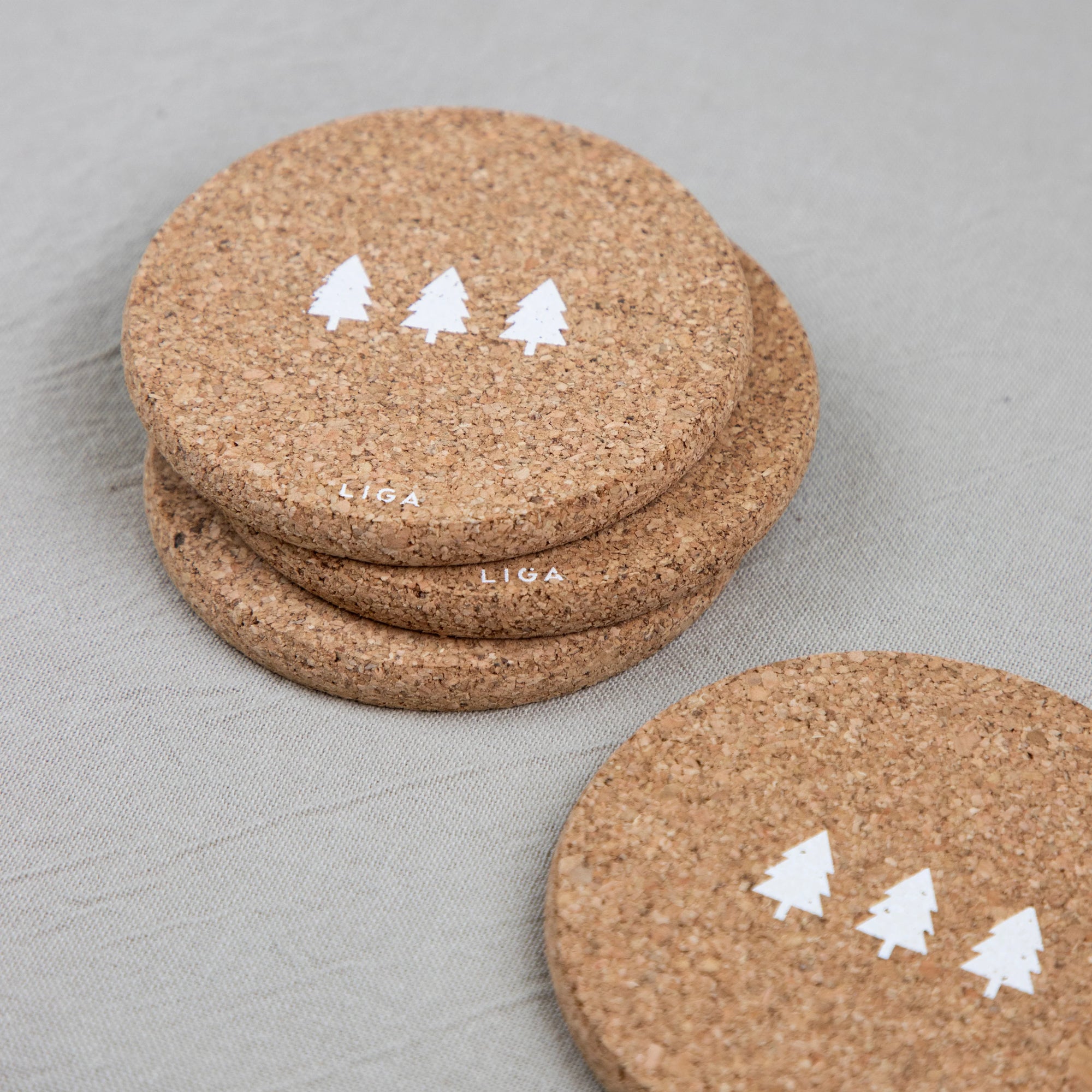 Cork Coasters | mini Trees