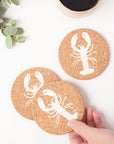 Cork Coasters | Lobster