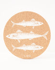 Cork Placemats | Mackerel