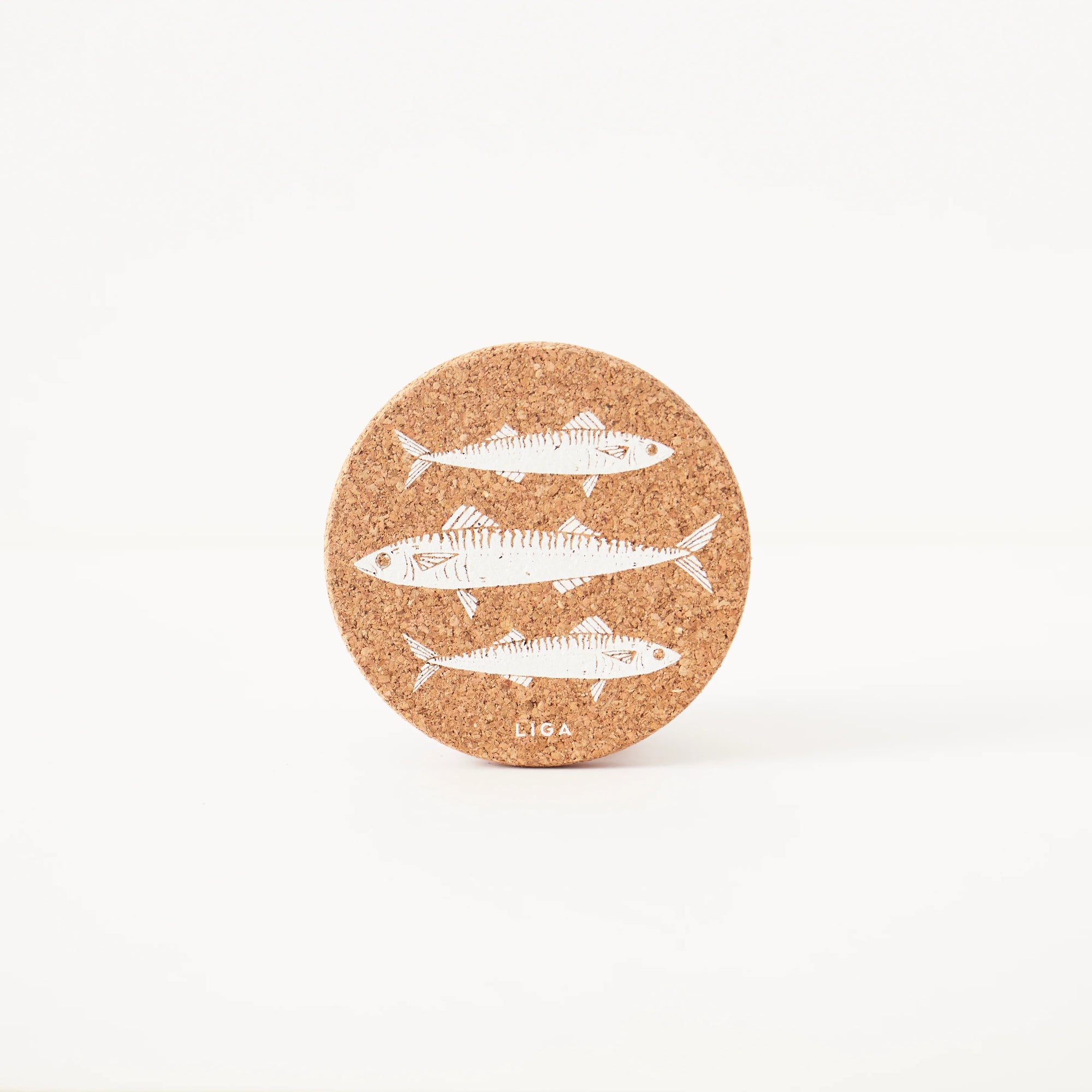 Cork Coasters | Mackerel