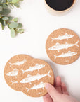 Cork Coasters | Mackerel