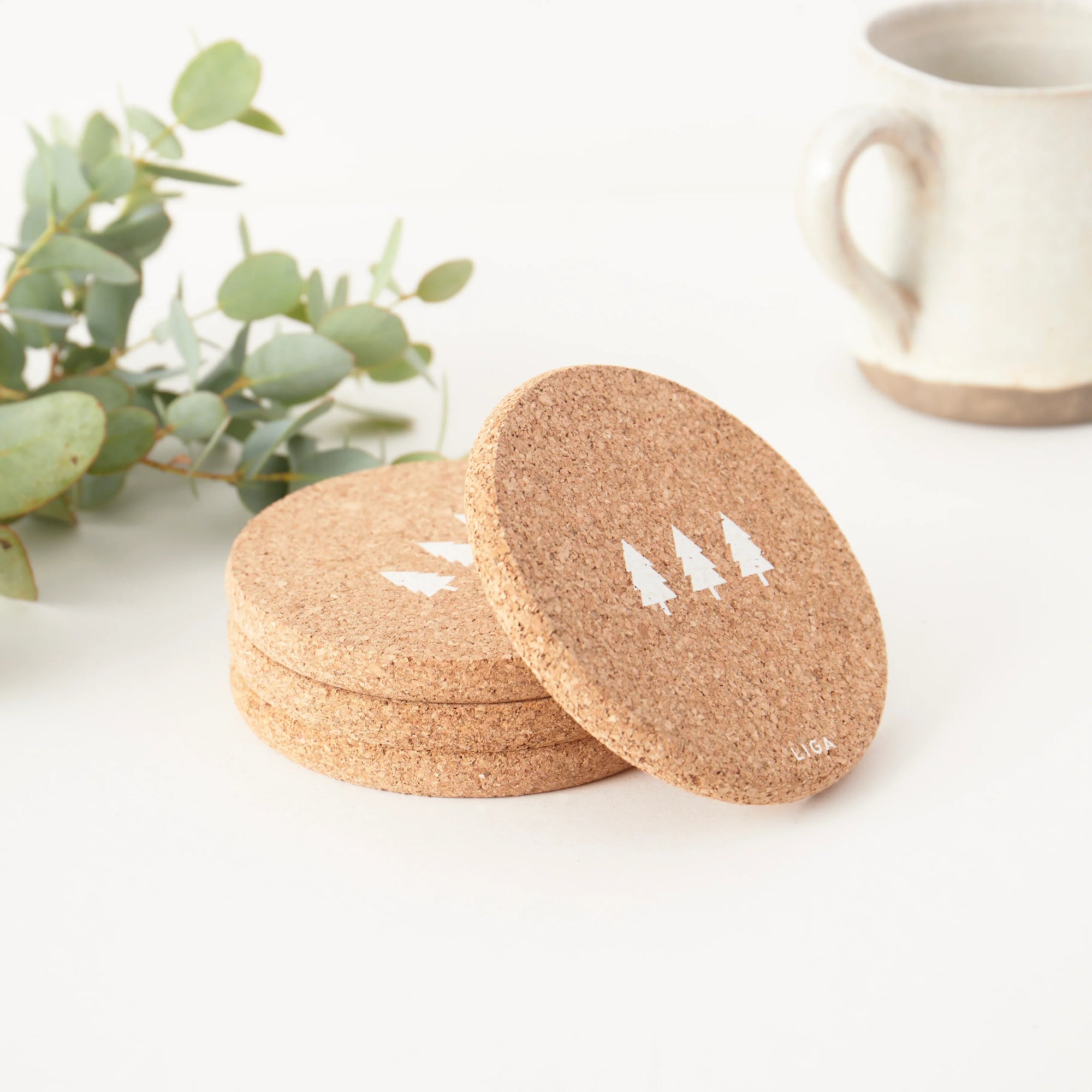 Cork Coasters | mini Trees