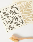 Olive & Pip | Cork and Tile Trivet, Tea Towel and Dishcloths