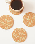 Cork Coasters | Olive & Pip Green