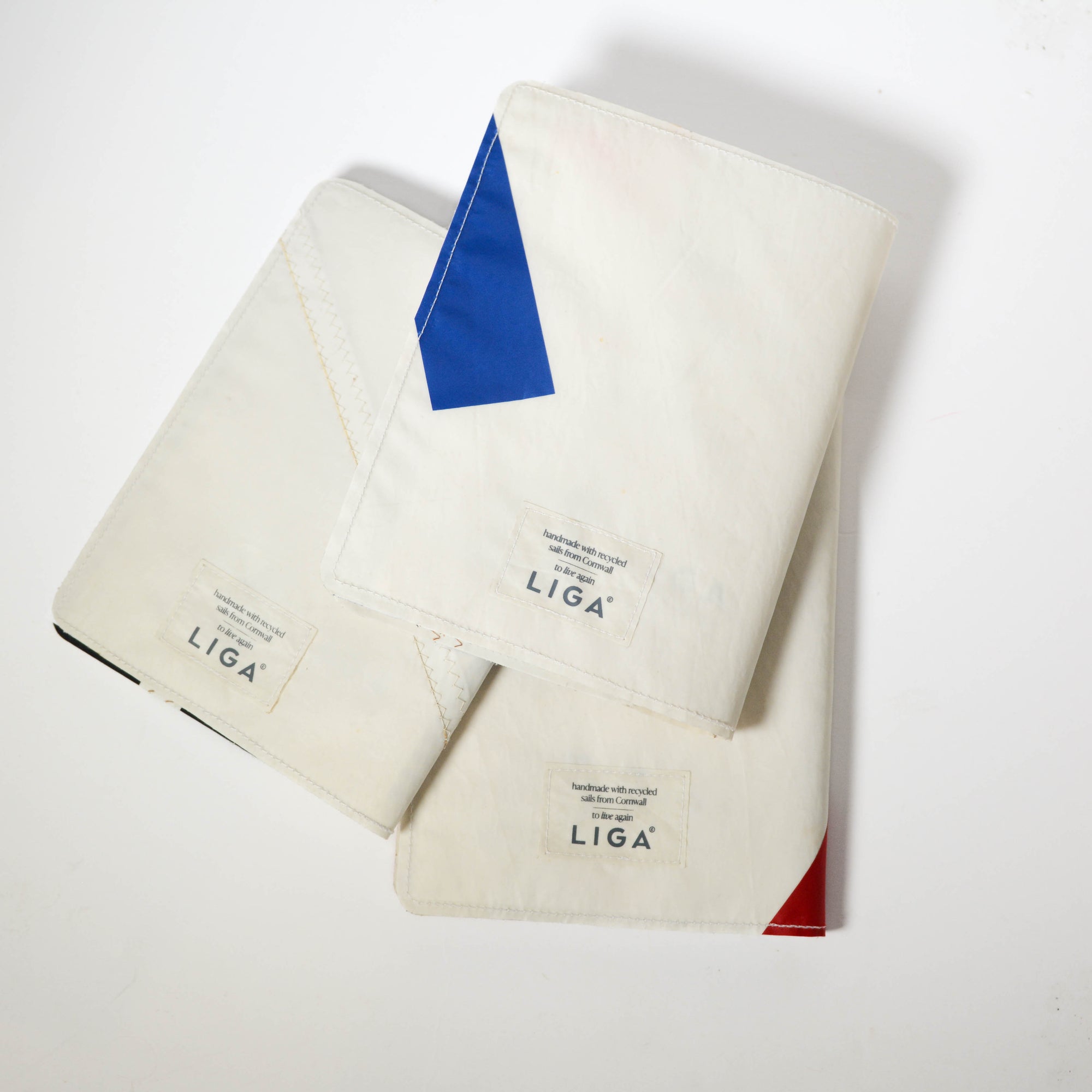 Sail Cloth Notebook - Red