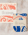 Seafood Platter | Cork and Tile Trivet, Tea Towel and Dishcloths