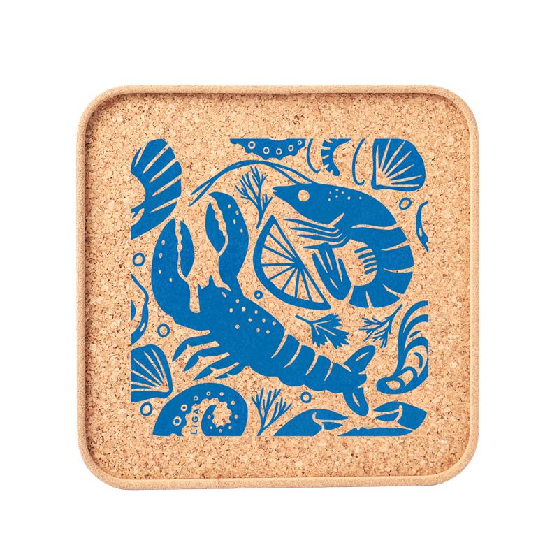 Eco Cork Tray | Seafood Platter