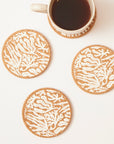 Cork Coasters | Seaweed