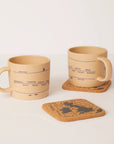 Cork Coasters | Shipping Forecast | Set of 4