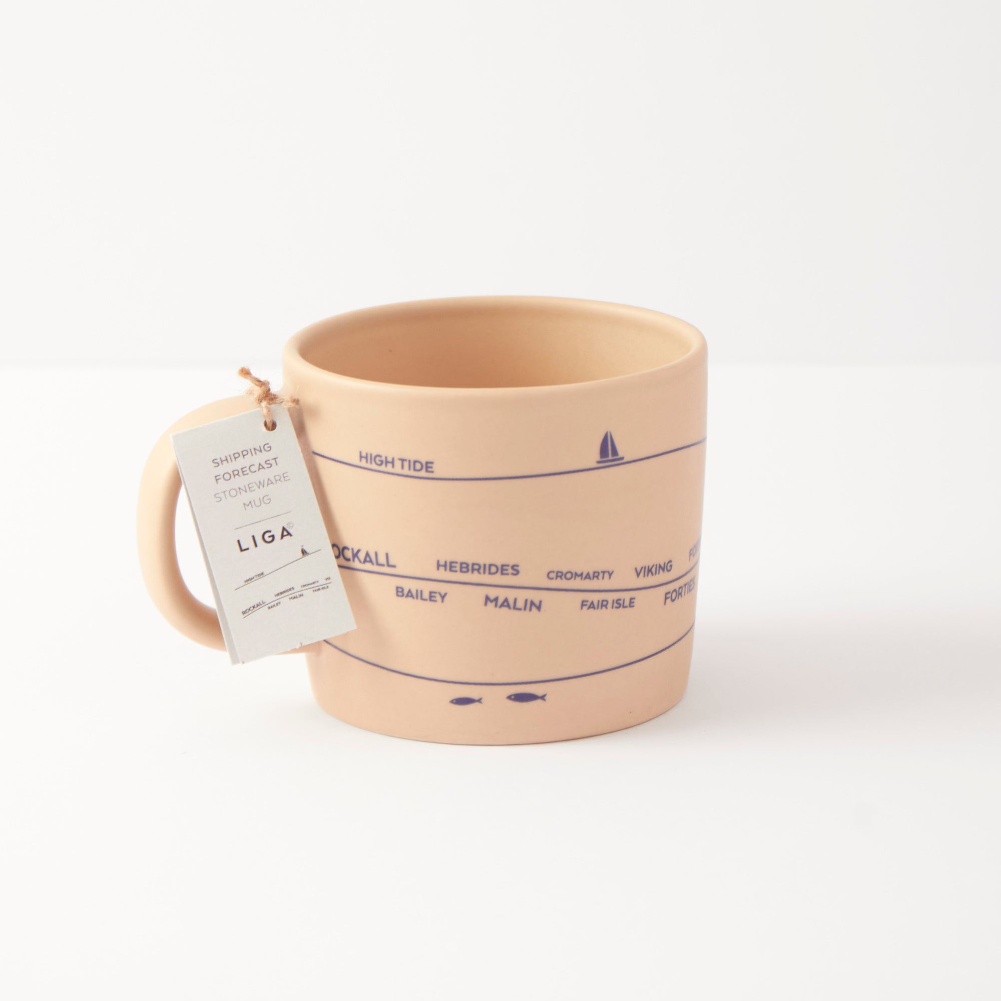 Stoneware Mug | Shipping Forecast