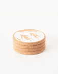 Cork Coasters | Ski