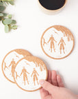 Cork Coasters | Ski
