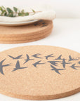 Cork Placemats | Swallows