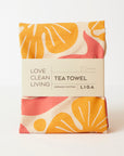 Organic Tea Towel | Flora