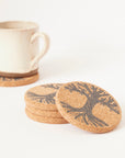Cork Coasters | Tree of Life