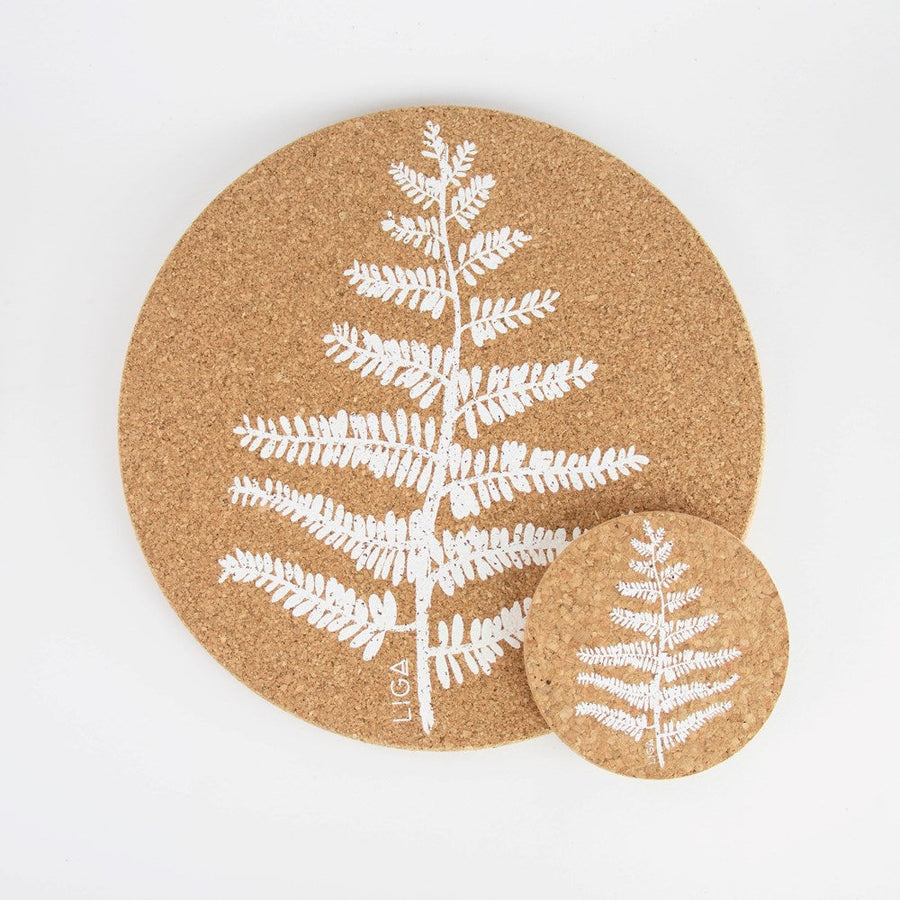 Cork Small Placemat | Fern