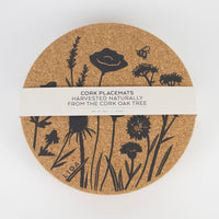 Cork Small Placemat | Wildflower