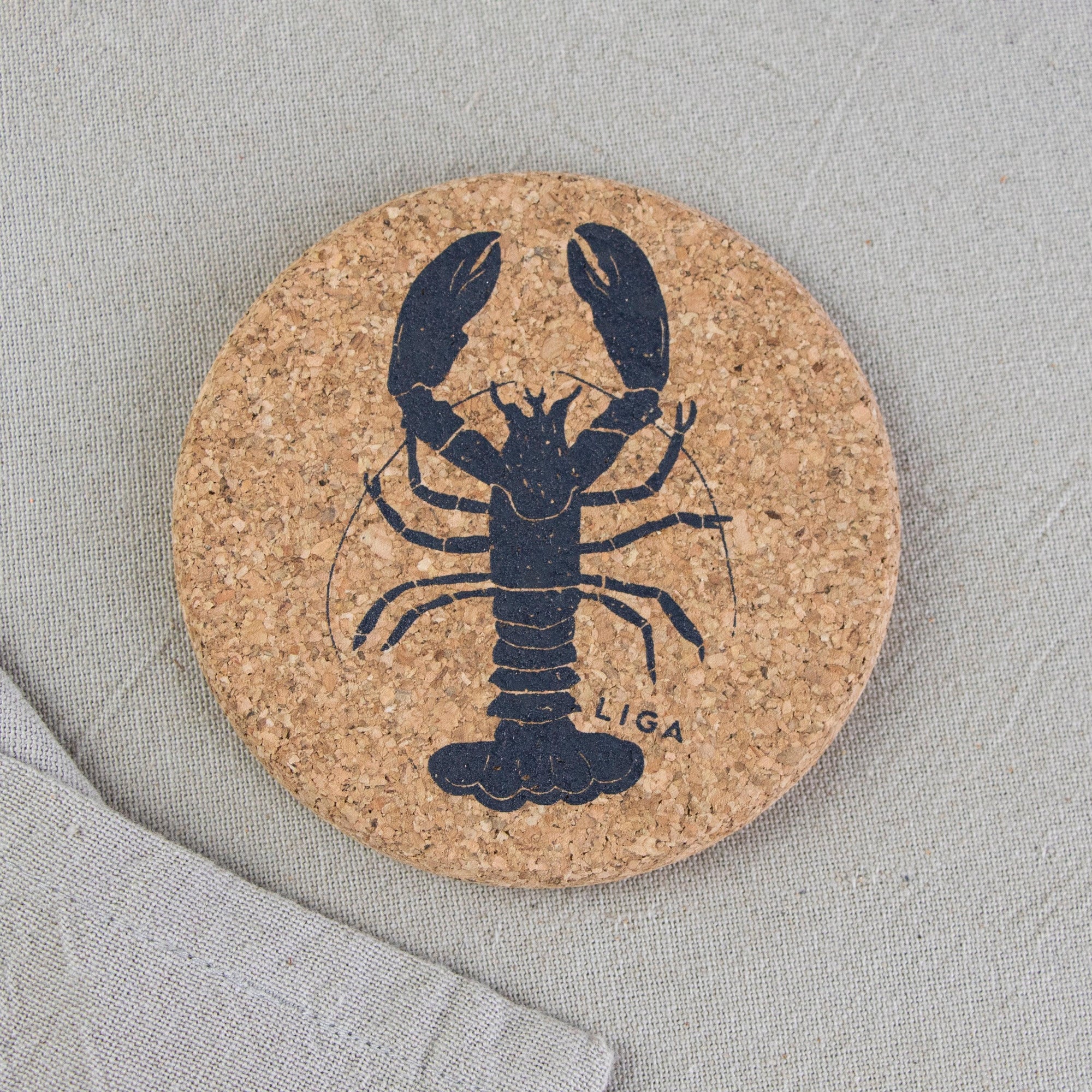 Cork Coasters | Lobster