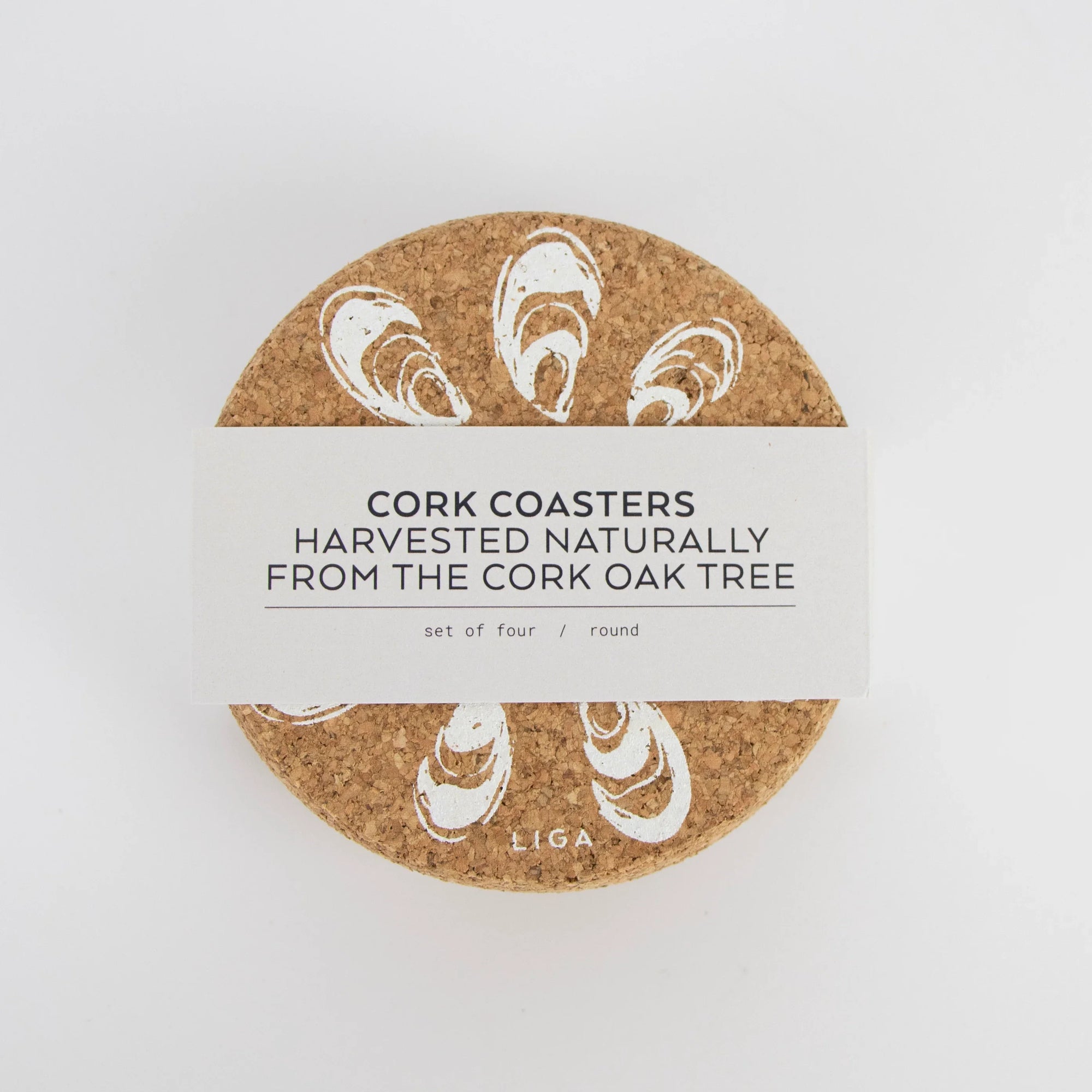 Cork Coasters | Oyster
