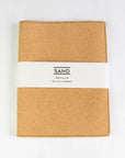 Sustainable cork A5 notebook cover + Refill, sand range