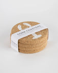 Eco friendly cork coasters. Lobster design