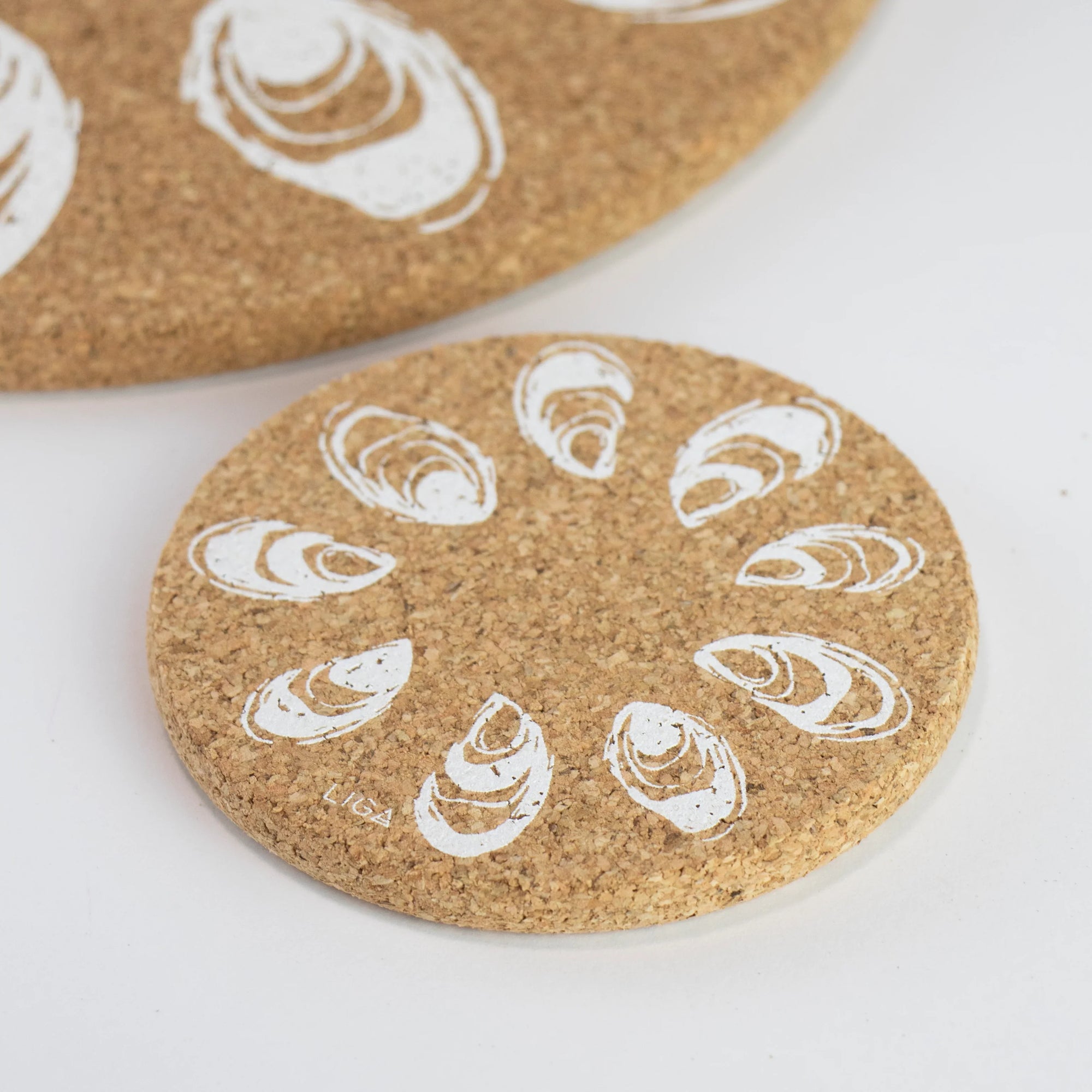 Cork Coasters | Oyster
