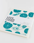100% compostable dishcloths. Wild Swimmers & Hydrangea