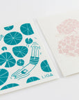 100% compostable dishcloths. Wild Swimmers & Hydrangea