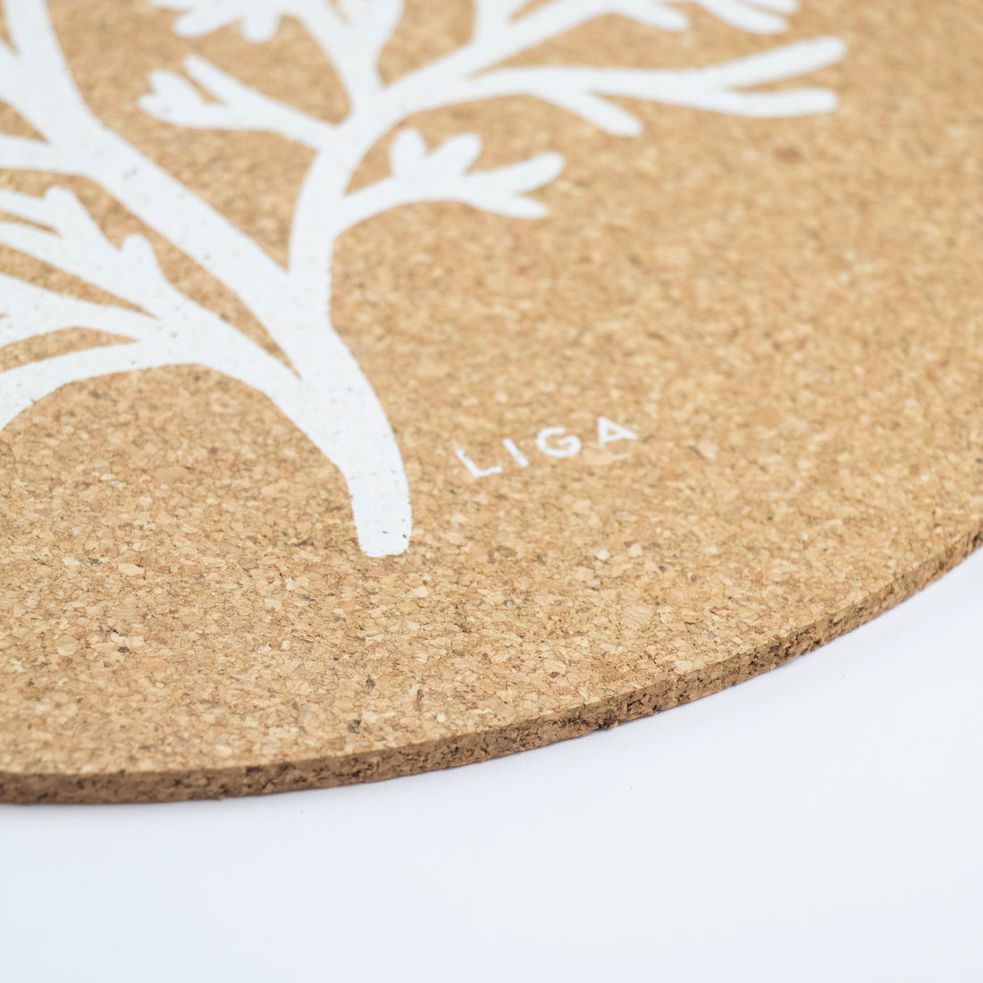 Set of 2 Cork Large Placemats | Coral