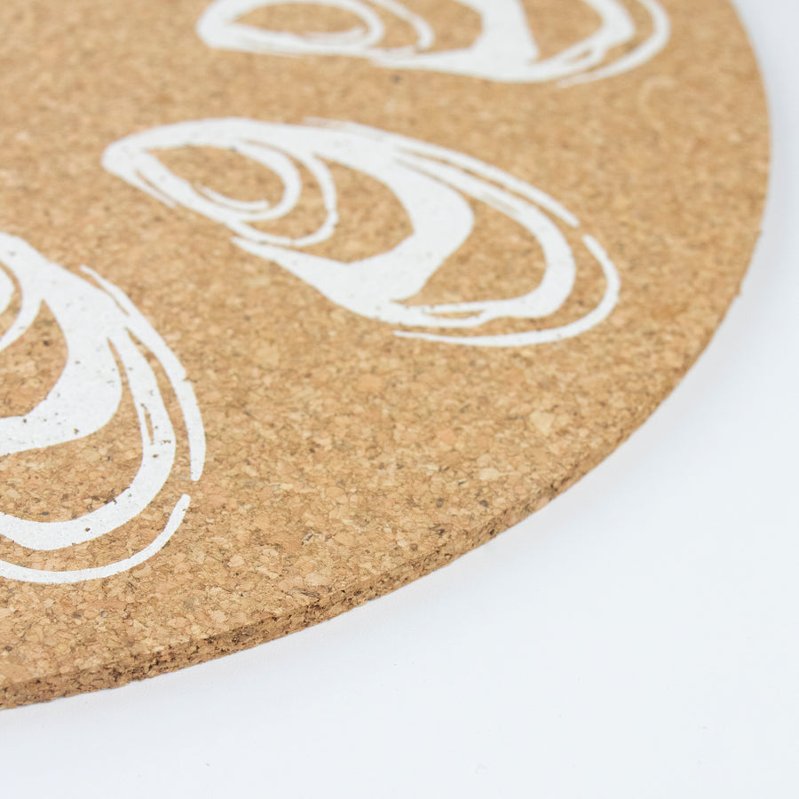 Set of 2 Cork Large Placemats |  Oyster